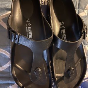 Birkenstock black Gizeh EVA